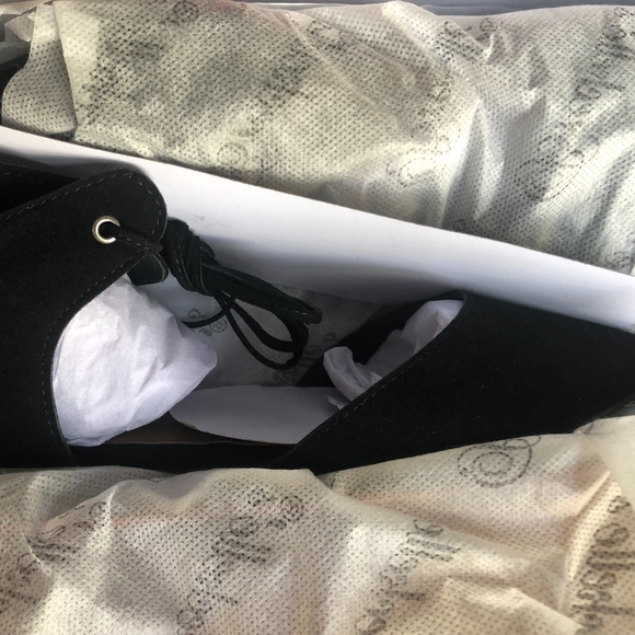 Breckelle's Gladiator Lace Up Flats Mules - Picture 5 of 5